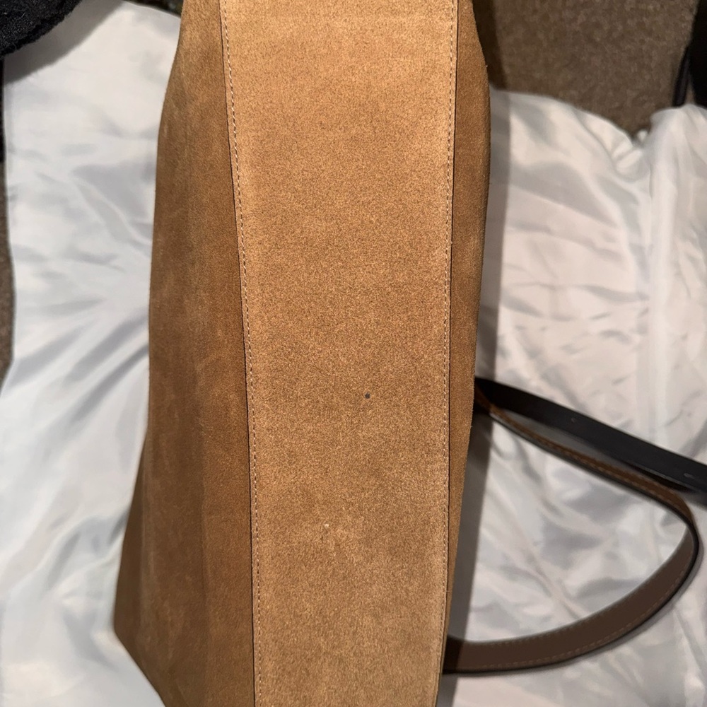 Coach Brooklyn 39 Suede Shoulder Bag - Picture 9 of 11